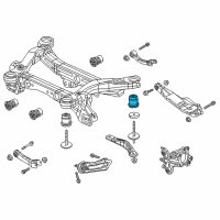 OEM Jeep Cherokee ISOLATOR-Cradle Diagram - 68174983AC