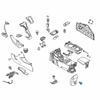 OEM 2018 Ford C-Max Auxiliary Outlet Diagram - CV6Z-19N236-BA