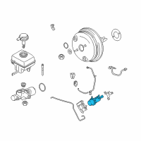 OEM 2016 BMW X5 Vacuum Pump Diagram - 34-33-6-860-881