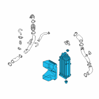 OEM 2019 Hyundai Sonata Cooler Assembly-Intermediated Diagram - 28270-2GTB0