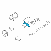 OEM Hyundai Elantra Housing Assembly-THERMOSTAT Diagram - 25620-23640