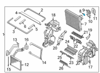 OEM Kia K900 O-Ring Diagram - 971414H900