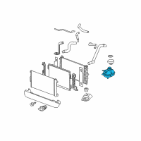 OEM 2008 Chevrolet Cobalt Reservoir Diagram - 15218663