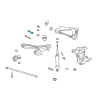OEM 2020 Dodge Charger Bolt-HEXAGON FLANGE Head Lock Diagram - 6503993