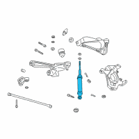 OEM 1998 Dodge Durango Shock-Suspension Diagram - 4897393AH