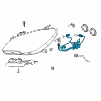 OEM 2016 Buick Encore Socket & Wire Diagram - 95161312