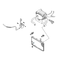 OEM Kia Sedona Cock-Water Drain Diagram - 0K20615203