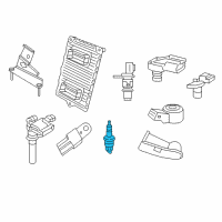 OEM 2016 Chrysler 300 Plug Diagram - SP143877AB