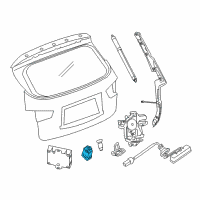 OEM Infiniti QX50 Switch Assy-Door Diagram - 25140-3JA0B