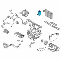 OEM 2004 BMW X3 Expansion Valve Diagram - 64-50-3-452-759