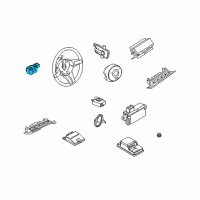 OEM 2010 BMW 535i GT Accelerating Sensor Diagram - 65-77-6-964-608