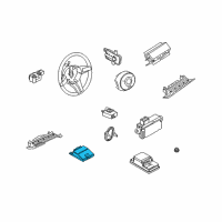 OEM BMW Sensor, B-Pillar Left Diagram - 65-77-6-948-085