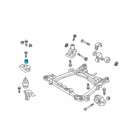 OEM Kia Sedona Dynamic Damper Diagram - 218234D501