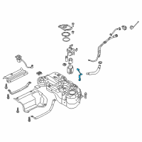 OEM Kia Fuel Pump Sender Assembly Diagram - 94460D3500