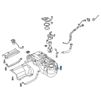OEM Hyundai Tucson Clamp Assembly Diagram - 31141-C6000