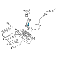 OEM Kia Fuel Pump Filter Diagram - 311121W000