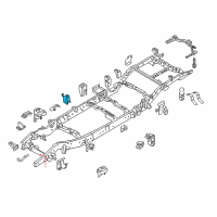 OEM 2018 Nissan Titan XD Bracket Assy-Front Lower Link Mounting Diagram - E0260-EZ1AA