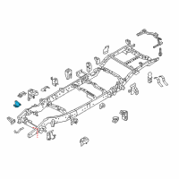 OEM Nissan Titan Bracket Assy-Stabilizer Mounting Diagram - E0431-EZ0MA