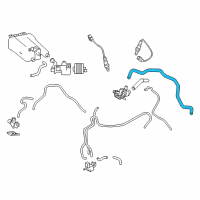 OEM 2022 Lexus ES350 Hose, Fuel Vapor Fee Diagram - 23826-0P270