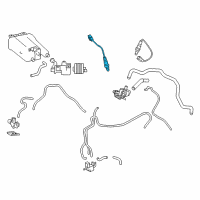 OEM 2021 Toyota Camry Front Oxygen Sensor Diagram - 89465-06380