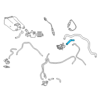 OEM Lexus ES350 Hose, Fuel Vapor Fee Diagram - 23826-0P280