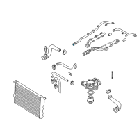 OEM BMW 540i O-Ring Diagram - 11-53-1-710-055