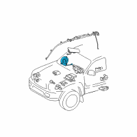 OEM Toyota Solara Clock Spring Diagram - 84306-0C010