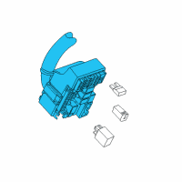 OEM Buick Encore Fuse & Relay Box Diagram - 42604046