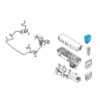 OEM 2016 Ford Focus Relay Diagram - 9T1Z-14N089-A