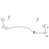 OEM 2006 Dodge Dakota BUSHING-STABILIZER Bar Diagram - 52013546AB