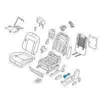 OEM Nissan Murano Switch Assy-Seat Lumbar Diagram - 87317-1GR1C