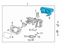 OEM 2022 Ford F-150 COVER Diagram - ML3Z-17D742-DAPTM