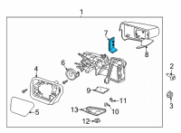 OEM 2022 Ford F-150 LAMP ASY Diagram - ML3Z-13B375-B