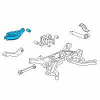 OEM 2013 Chevrolet Captiva Sport Lower Control Arm Diagram - 20763134