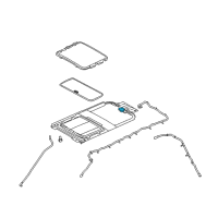 OEM Dodge Durango Motor-SUNROOF Diagram - 5093946AB