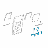 OEM 2005 Ford F-150 Power Regulator Diagram - 6L3Z-1627000-AA