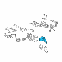 OEM 2003 Honda Accord Switch Assembly, Wiper Diagram - 35256-SDA-A61