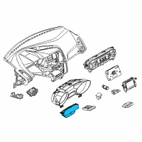 OEM 2017 Ford Focus Insert Diagram - G1EZ-10849-A