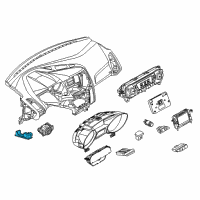 OEM 2018 Ford Focus Courtesy Lamp Diagram - AM5Z-13776-D