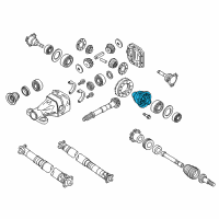 OEM 2020 Infiniti QX80 Case-Differential Diagram - 38421-7S000