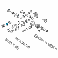 OEM 2017 Infiniti QX80 Seal-Oil, Drive Pinion Diagram - 38189-7S000