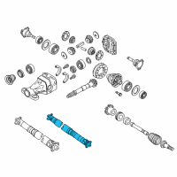 OEM 2022 Nissan Armada Shaft Assembly PROPELLER Diagram - 37000-1LA0A