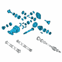 OEM 2021 Nissan Armada Final Assembly Drive Diagram - 38300-1LA1A