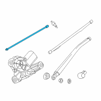 OEM BMW X1 Metal Tube, Corrugated Diagram - 61-68-2-991-891