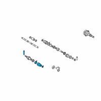 OEM 2004 Nissan Murano Repair Kit-Dust Boot, Outer Diagram - C9BDA-CA025
