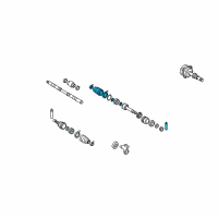 OEM Nissan Repair Kit - Dust Boot, Inner Diagram - C9GDA-CC20B