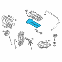 OEM Hyundai Elantra Gasket-Rocker Cover Diagram - 22441-03HA0