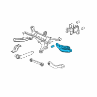 OEM 2014 GMC Terrain Lower Control Arm Diagram - 20830781