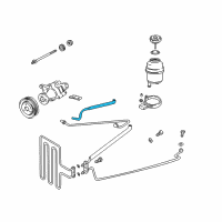 OEM 2003 BMW 540i Suction Hose Diagram - 32-41-1-095-514