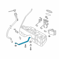 OEM 2014 BMW X3 Tension Strap Diagram - 16-11-7-216-537